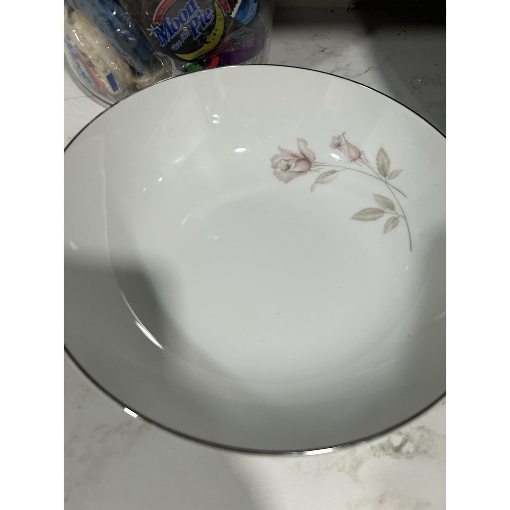 China Rose Montrose Serving Bowl 3412 Made In Japan